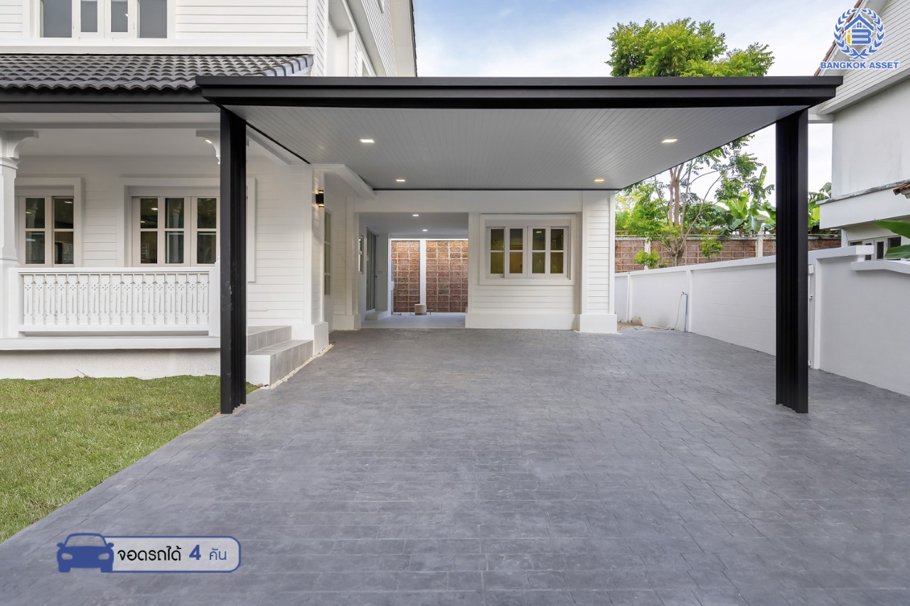 คฤหาสน์มือสองตกแต่งใหม่ ม.ลัดดารมย์ เพชรเกษม69  ตกแต่งหรูหราดีไซน์สุด Classic เนื้อที่ 103.2 ตร.ว. ฟังก์ชันจัดเต็ม 4 ห้องนอน 4 ห้องน้ำ จอดรถได้ถึง 4 คัน พร้อมพื้นที่สนามหญ้าด้านข้างกว้างกว่า 200 ตร.ม. บนทำเลศักยภาพ เชื่อมต่อหลายเส้นทาง ใกล้เดอะมอลล์บางแค จุดขึ้นทางด่วน "เพชรเกษม" และรถไฟฟ้าสายสีน้ำเงิน "สถานีหลักสอง"...